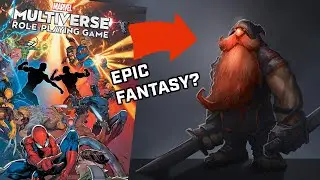 I used The Marvel Multiverse RPG system to make an EPIC fantasy RPG character