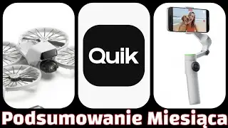Podsumowanie miesiąca w świecie kamer sportowych i dronów. GoPro, DJI, Insta360