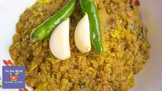 Delicious  Shola Kachu Bata Recipe  Kochu Bata Recipe Bengali Style  Spicy Kochu Bata