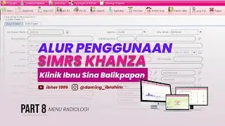 PART 8 | ALUR SIMRS KHANZA DI KLINIK IBNUSINA BALIKPAPAN || MENU RADIOLOGI
