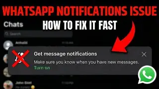 How to fix Get message notifications problem on WhatsApp  |How to remove WhatsApp Notification Alert