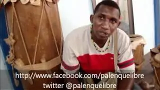 San Basilio de Palenque, sitio de música, tambores y donde se forja la libertad del hombre.wmv