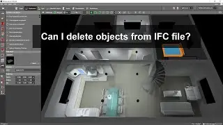 Can I delete objects from IFC file?