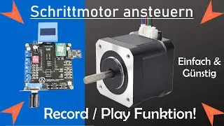 Schrittmotor ansteuern mit Arduino - Automatisierung ohne Programmierkenntnisse !
