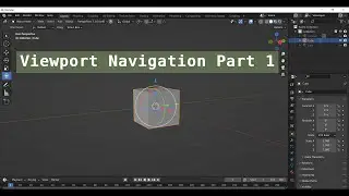Viewport Navigation Part 1 | Blender Starter Tutorial