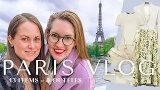 Paris Vlog | Minimalist travel capsule: 8 stylish outfits with just 13 pieces for a 4-day adventure
