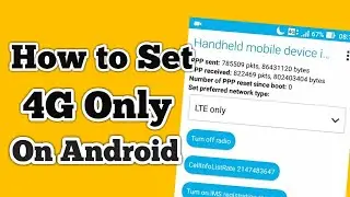 How to Set 4G LTE Only on Android