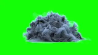 Realistic CS2 Smoke Green Screen