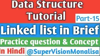 Linked list brief!! Data structure!! 