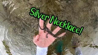 Surprise Silver Necklace Found at this Beach!