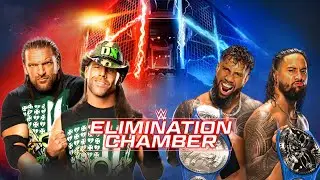 D-Generation X vs The Usos| Elimination Chamber| Smackdown Tag Team Title| WWE 2K22