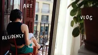 I did an art residency in Barcelona to work on my book