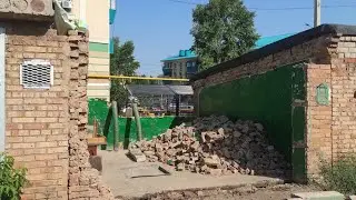 Как построить гараж своими руками. ГАРАЖ/Garage СВОИМИ РУКАМИ за две недели из Керамзитных блоков.