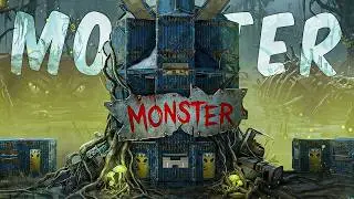The MONSTER - Trio\Quad - 8xBunker - 100+ Rockets / Rust Base Design