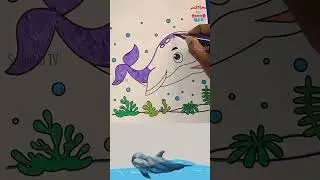 Coloring Dolphin 