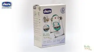 Кресло качалка Chicco Polly Swing Up. Видеообзор