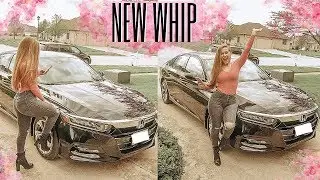 HE BOUGHT ME MY DREAM CAR | New Car Tour | 2019 Honda Accord #momwhip #newcar #dreamcar