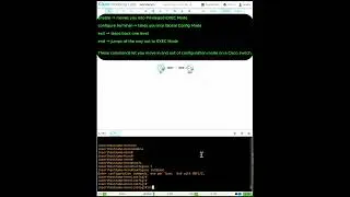 How to Enter & Exit Global Configuration Mode on a Cisco Switch | enable & configure terminal