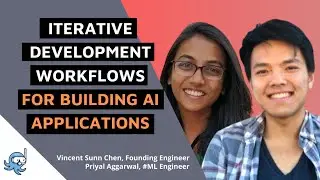Iterative development workflows for building AI applications