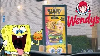 Trying Wendy’s krabby patty! Was it worth the hype!?!