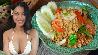 How To Make Authentic Thai Fried Rice With Pork | Thai cuisine | Easy recipe