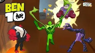 Ben 10: Up to Speed #36.2 | WILDVINE, UPGRADE & FOUR ARMS: Defeat 5 SHIELD CLOWNS! Levels 84 - 86!