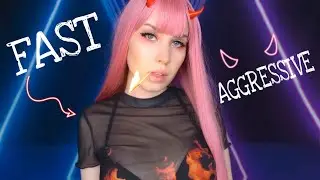 ASMR X02 🔥 SUPER FAST and AGGRESSIVE TRIGGERS for TINGLES