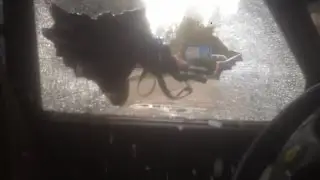 Полиция разбила стекло автомобиля и вытащила из машины. Северодвинск.