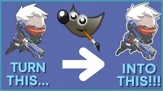 How To Outline An Image In Gimp? - Thumbnail Outline Youtube | Outline Picture Tutorial!