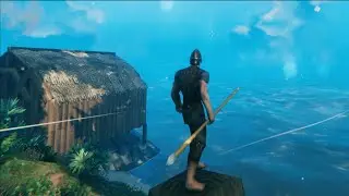Valheim - Mining and the Raft !!