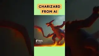 Charizard Drawing vs Ai