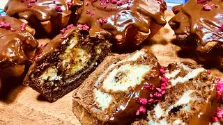 Любимый десерт детства! Самый вкусный кекс Зебра! На кефире!