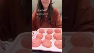 Making after school cupcakes and slowing down