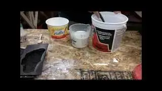 How To mix Plaster of Paris - For longer working time.