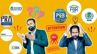 Unlocking Tax Secrets: A Simple Guide to FBR, SECP, PSEB, SRB, BRA, PRA & KPRA in 2024-25 | Pakistan