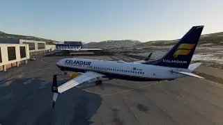 X-Plane 12 + FSRealWX! Нереальная болтанка! Вагар-Кеблавик (EKVG-BIKF) | ZIBO B737-800NG
