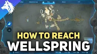 How To Reach The Top of Wellspring Island (Water Temple) Zelda Tears of The Kingdom