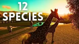 Housing 12 African Species in one HUGE Safari Habitat!