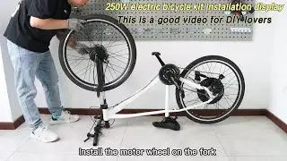 Amp Up Your Cycling 250W Electric Bicycle Kit Installs Quickly