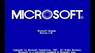 Windows 1.01 Tutorial For PCem