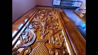 Wood polish Final cotting Gloosy finesh