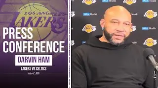Darvin Ham compares coaching Horford and LeBron | Lakers Pregame Interview