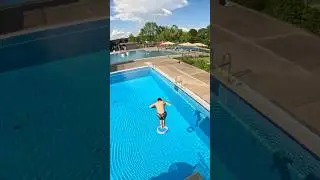 Kleiner Ring, kleiner Mann, kleine Höhe  🤯 #aquacircus