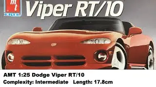AMT 1:25 Dodge Viper RT/10 Kit Review