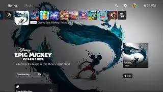 Disney Epic Mickey: Rebrushed FULL Game Demo PS5 Gameplay