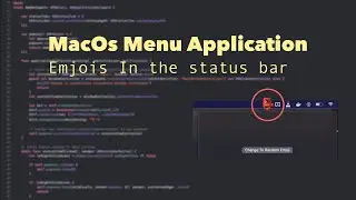 Simple MacOS Menu App Tutorial - Emojis in the status bar