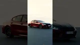 BMW M8 animation video corona render 3ds max