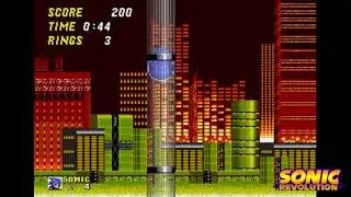 Sonic 2 Simon Wai Prototype - Walkthrough #3 | Chemical Plant: Act 2