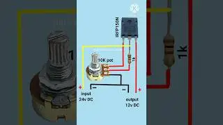 how to convert 24v to 12v |24VDC to 12vDC converter 
