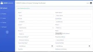 Student Management System Free Source Code | PHP Project Demo